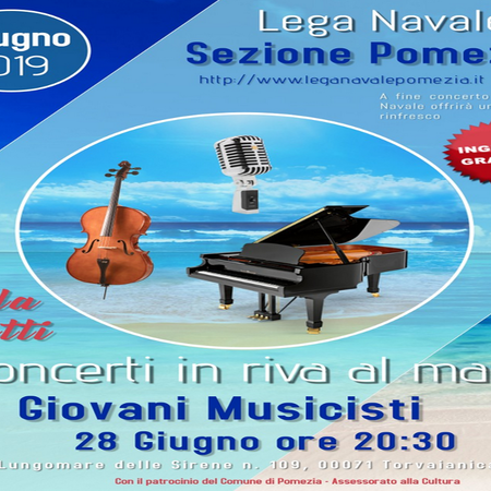 Concerti In Riva Al Mare Comune Di Pomezia